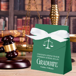 Grönt White Law School Anpassningsbar Studentfest Presentaskar