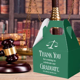 Grönt White Law School Anpassningsbar Studentfest Presentaskar