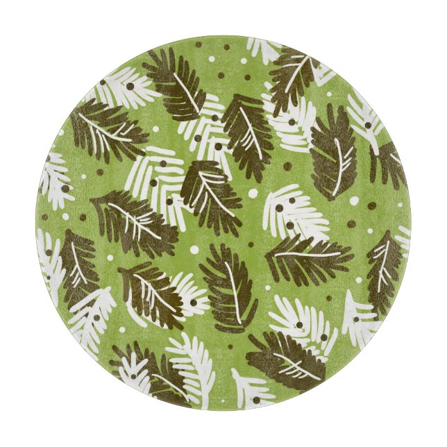 Grönt White Löv: Conferous Mönster (Framsidan)