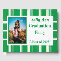 Grönt White Photo Studentfest