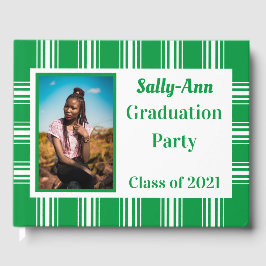 Grönt White Photo Studentfest Gästböcker