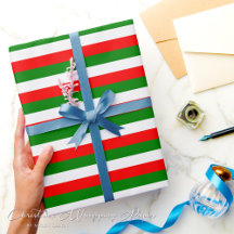 Grönt White Red Rand jul