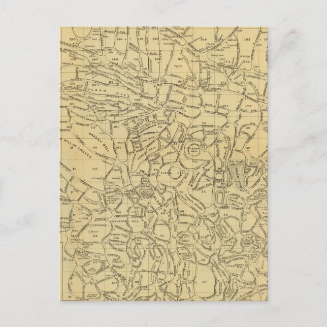 Grönt Wood Cemetery Vykort (Framsida)