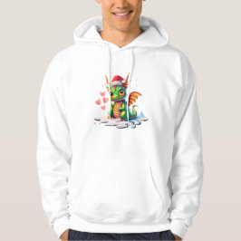 Grönt Wood Dragon Symbol 2024 Kinesisk Hoodie