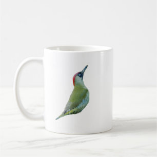 Grönt Woodpecker Mugg
