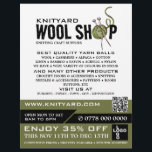 Grönt Wool Shop Logotyp, Knitting Store, Garnarkiv Reklamblad<br><div class="desc">Grönt Wool Shop Logotyp,  Knitting Store,  Yarn Store Advertising Flyer från Affärskortet Store.</div>