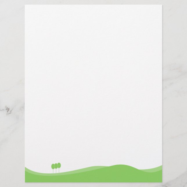 Grönt World Letterhead (Framsida)