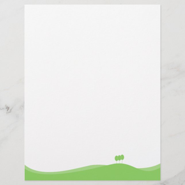 Grönt World Letterhead (Framsida)
