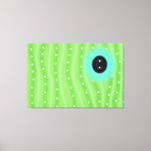 Grönt Wrap Wall Canvas för galleriet i Mönster med
