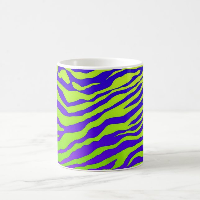 Grönt Zebra Kaffemugg (Center)