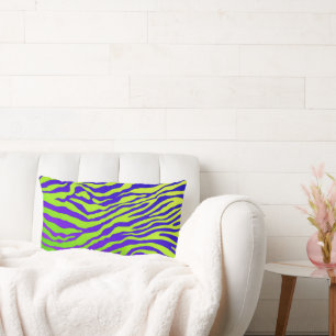 Grönt Zebra Lumbarkudde
