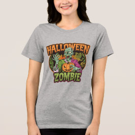 Grönt Zombie Women's T-Shirt