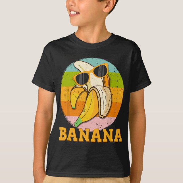 Gröntar Banana Flour Banana Splits Bowl Bananapops T Shirt (Framsida)