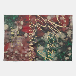  Gröntar Golds Personalize Kitchen Kökshandduk