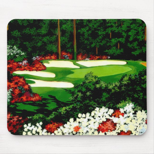 Gröntar, golfbanemusipad musmatta (Framsidan)