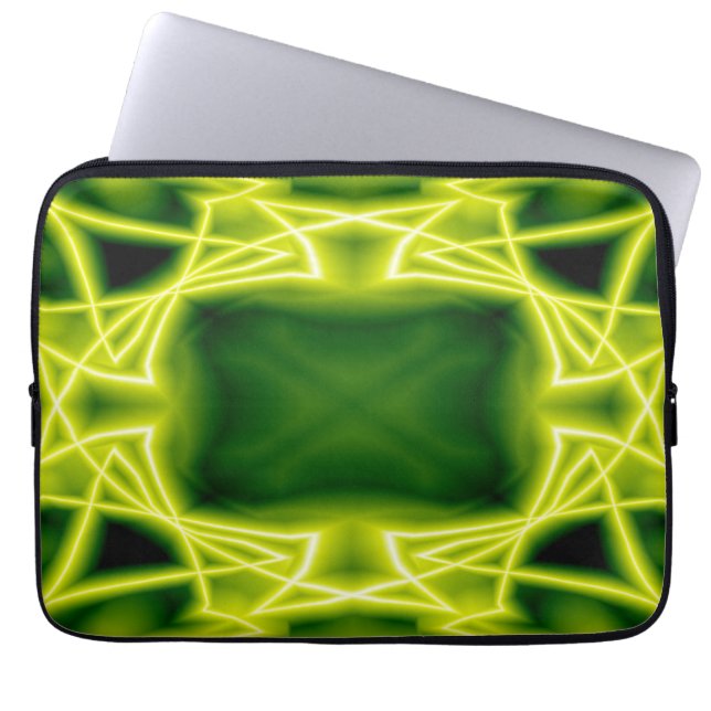 Gröntar Laptop Fodral (Framsidan)