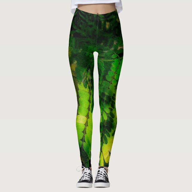 Gröntar Leggings (Framsida)