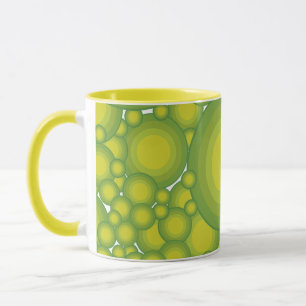 Gröntarna bubblar mugg