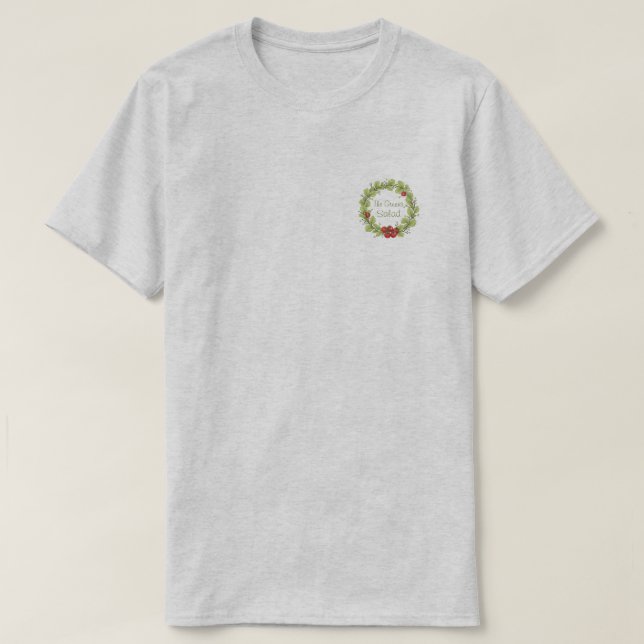 Gröntarna Salad T Shirt (Design framsida)