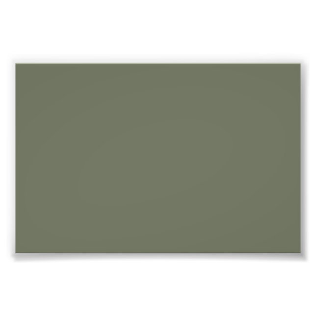 Grönten anpassningsbar Solid Moss Poster Skriv ut (Framsidan)