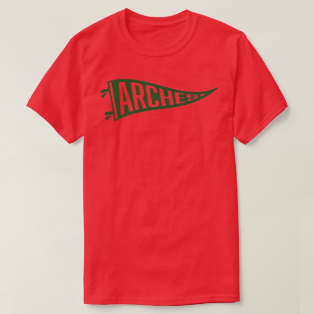 Grönten Arches National Park Pennant T Shirt (Design framsida)