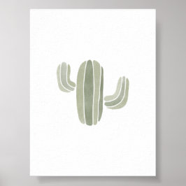 grönten baby cactus poster