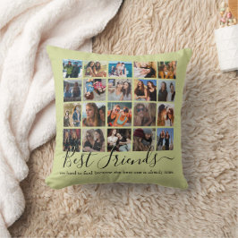 Grönten Best Friends Photo Collage Kudde