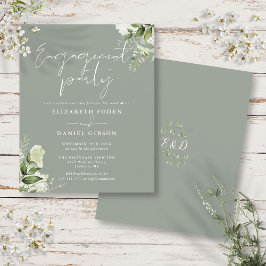 GRÖNTEN BLOMMIGT i INBJUDAN