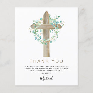 Grönten Budget First Heliga Communion Tack Sage Flygblad