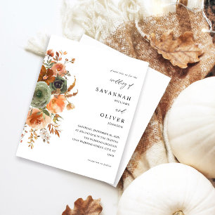 Grönten Budget & Terra Cotta Blommigt Bröllop