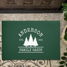 Grönten Cabin Family Namn Forest