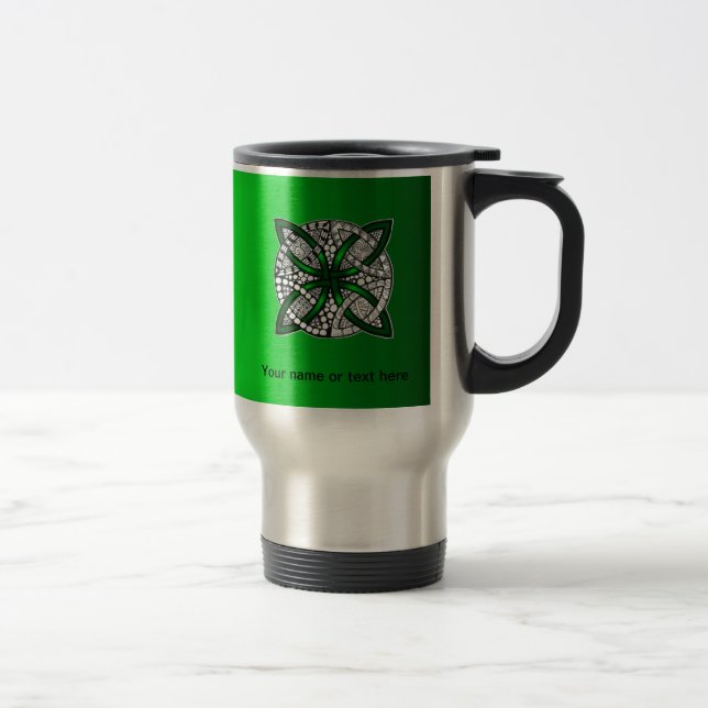 Grönten Celtic Knot Original Art Resemugg (Höger)
