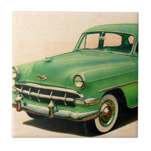 grönten Chevy 1950 Kakelplatta