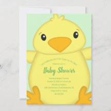 Grönten chick Baby Shower