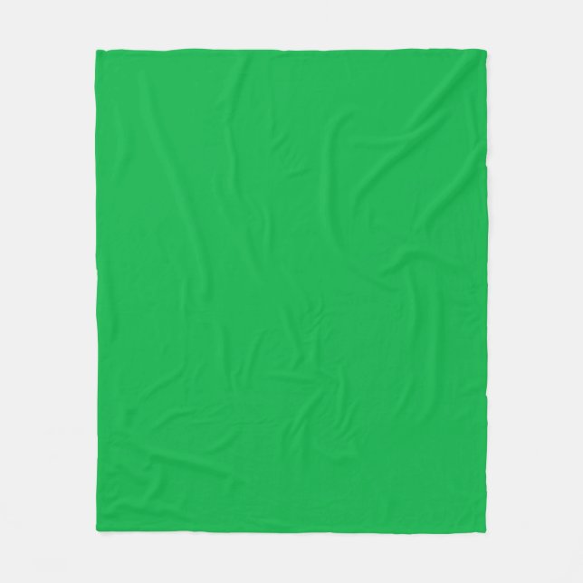 Grönten Chroma nyckel färg Fleecefilt (Framsidan)