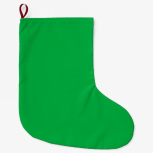 Grönten Chroma nyckel färg Stor Julstrumpa