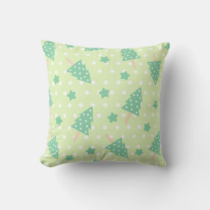 Grönten Cute jul mönster Kudde