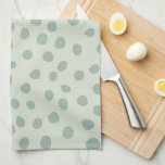 Grönten Dots Sage Kökshandduk<br><div class="desc">Dit - Sage Grönt.</div>