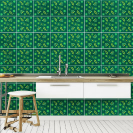 Grönten Emerald Art nouveau (Wall Decor) Kakelplatta