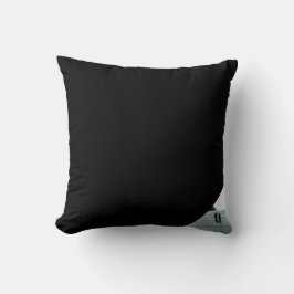 Grönten Fillow Abstrakt Trend Insida Decor Black Kudde