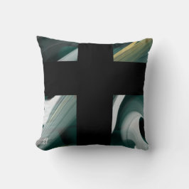 Grönten Fillow Abstrakt Trend Insida Decor Black Kudde