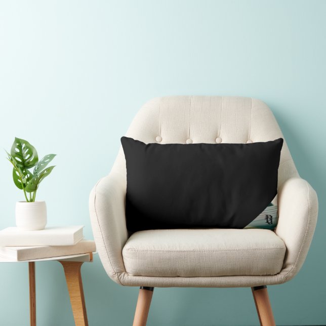 Grönten Fillow Abstrakt Trend Insida Decor Black Lumbarkudde (Stol)