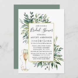 Grönten Fintvätefärgad grön glassedel Inbjudningar