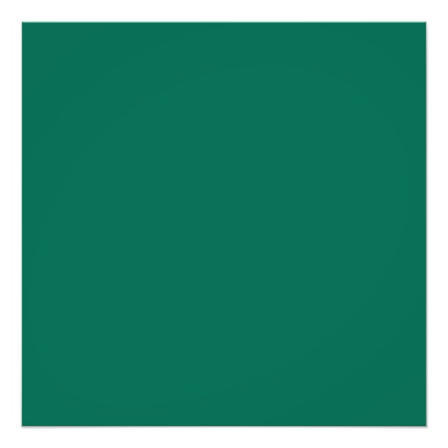 grönten flaska (fast färg) fototryck (Framsidan)