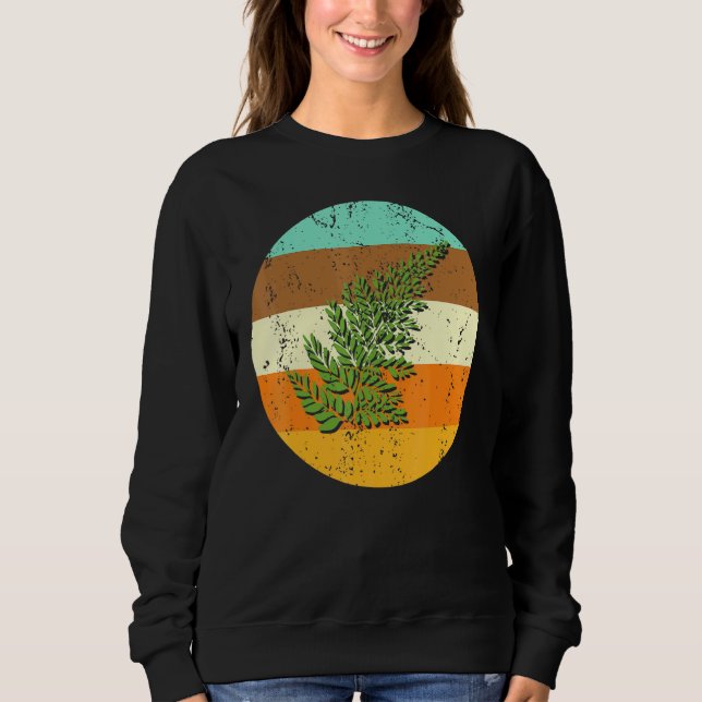 Grönten Flowerle från Fern Löv botaniska vaskulära T Shirt (Framsida)