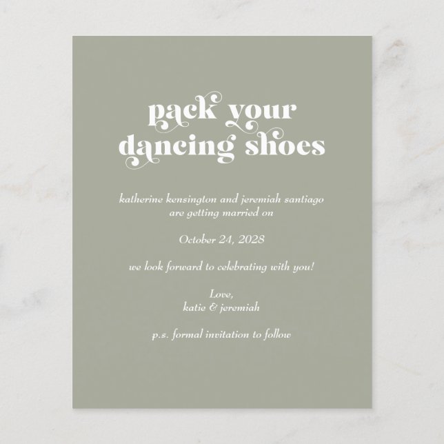 Grönten för återförsäljningstyp spara datum (Baksida)