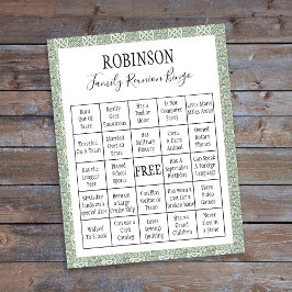 Grönten för Family Reunion Bingo Game Tile