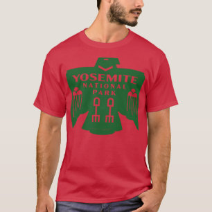 Grönten för nationalparken Native American Bird Yo T Shirt