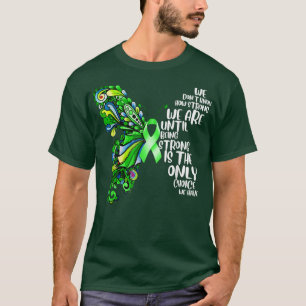 Grönten för psykisk hälsa hos fjäril Ribbon Awaren T Shirt