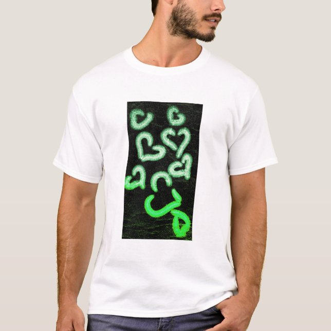 Grönten för stressade hörn t shirt (Framsida)
